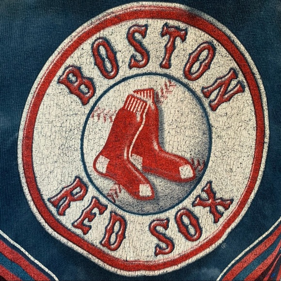 Boston Red Sox All Over Print Tie Dye Shirt XL Majestic - Picture 6 of 10